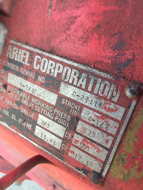 Ariel JGE/2 Compressor (Sweet Service)