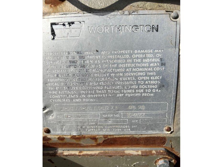 Worthington OF6-SU3 Compressor and Cylinders (CORE)
