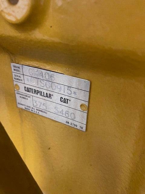 Caterpillar 3406 Refurbished 480V, 190KW, Natural Gas, Continuous Gensets