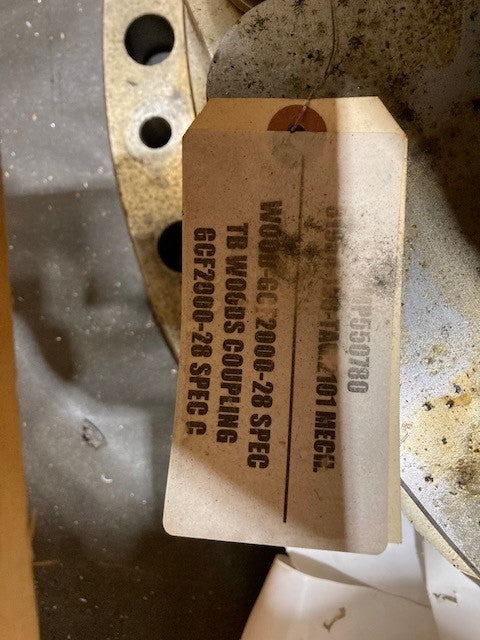 NEW TB WOODS COUPLING GCF2000-28 SPEC C Call for pricing