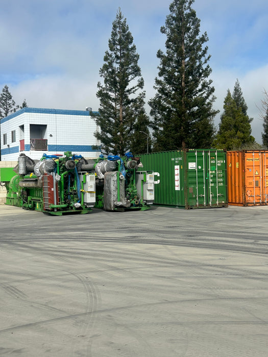 2 Jenbacher GS Generators, 2.6MW 7200 - 12470 Voltage