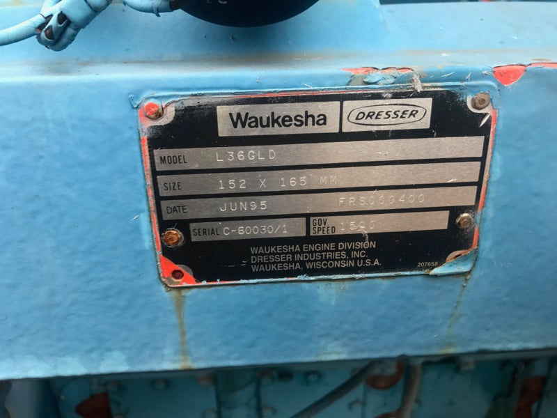 L36GLD Waukesha Natural Gas Core Engine ( CALL FOR PRICING )