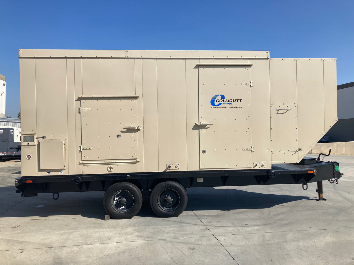 KOHLER 370KW, 208VOLT, DIESEL, TRAILER, GENERATOR, DETROIT ENGINE ...