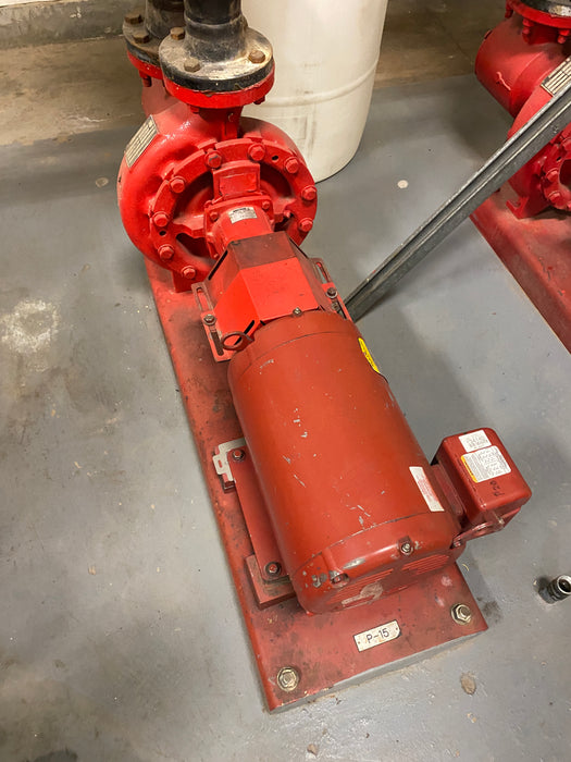 GOOD RUNNING ARMSTRONG 4X3X10, 415 GPM, 15HP, 1800RPM PUMPS