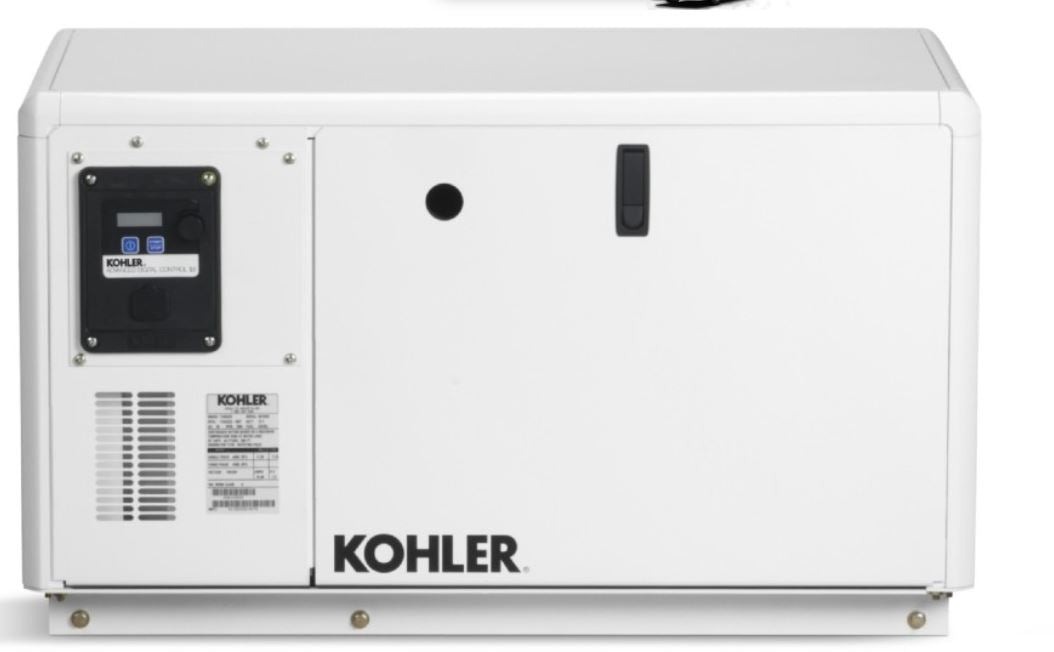 New Kohler Marine Generator, 11KW, 120/240 volt, 1 phase, Diesel (Call for  Pricing )