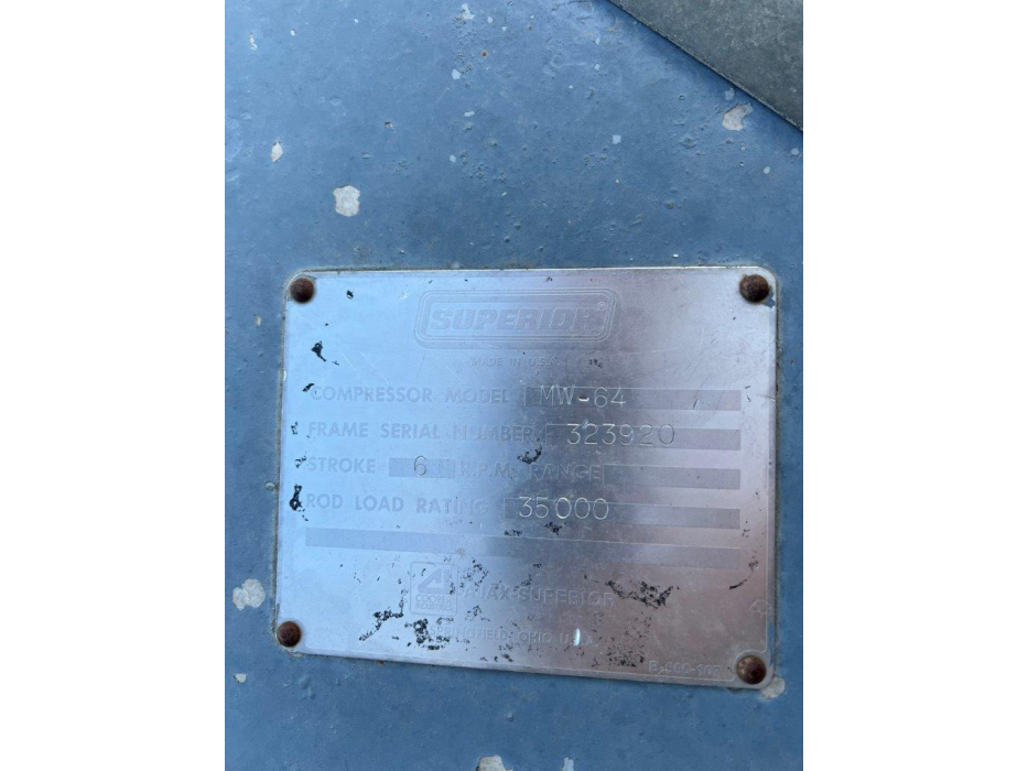 Superior MW64 Compressor Frame and Cylinders Core *