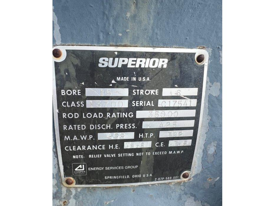 Superior MW64 Used Compressor Frame Core *