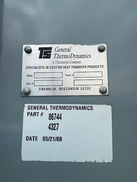 Used General Thermodynamics Radiator ( CALL FOR PRICING )