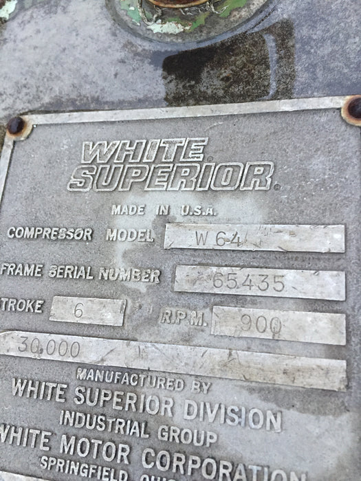 WHITE SUPERIOR  6G825 / W64 , PACKAGE compressor frame