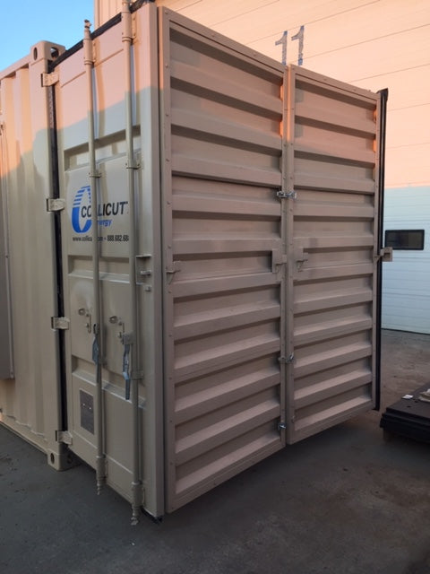 New Fabricated Container Caterpillar 170KW , Natural gas,  480 Volt, Generator Package
