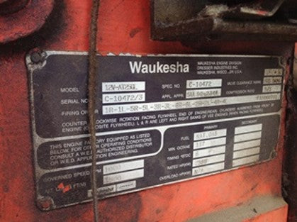 Waukesha 12V-AT25GL Core Engine