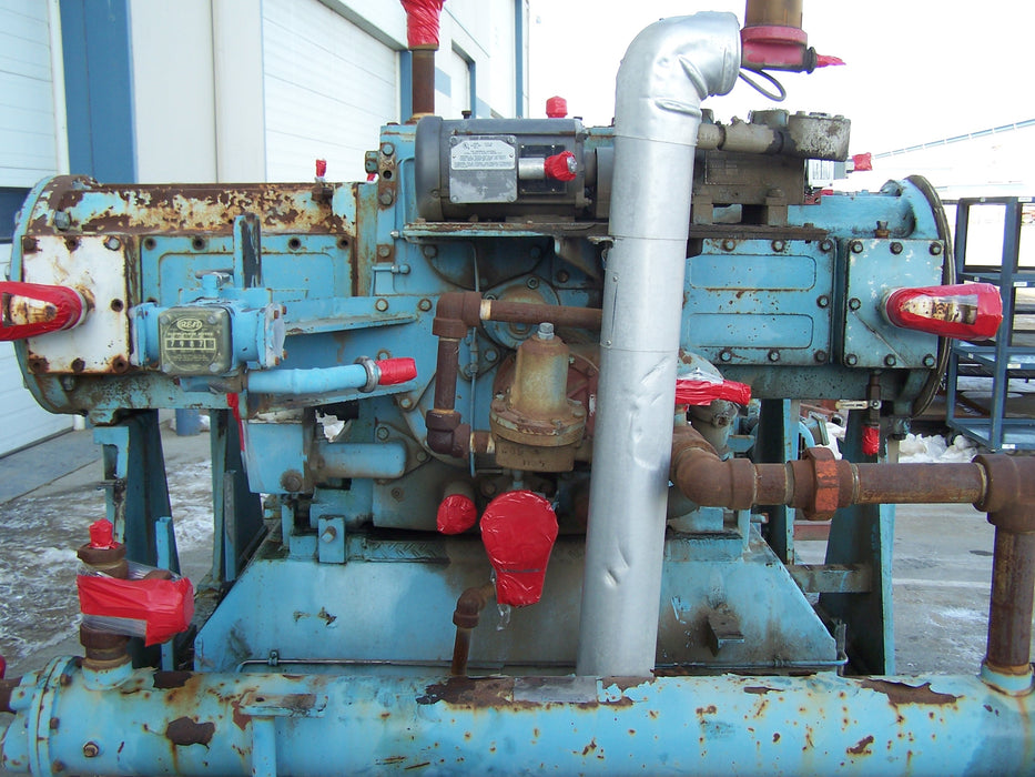 Frame Mounted Compressor WHITE, COMPRESSOR FRAME — Collicutt Equipment