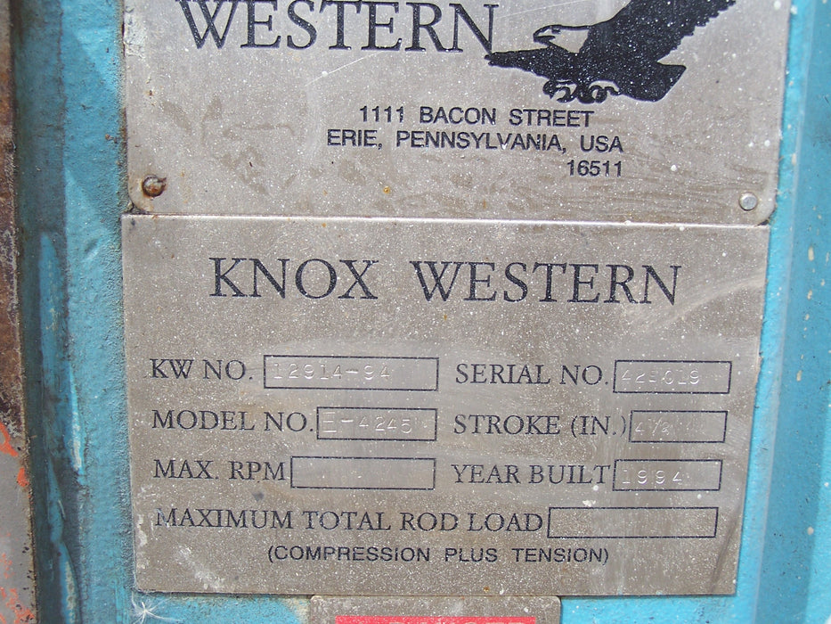 Knox Western E4245 Compressor Frame